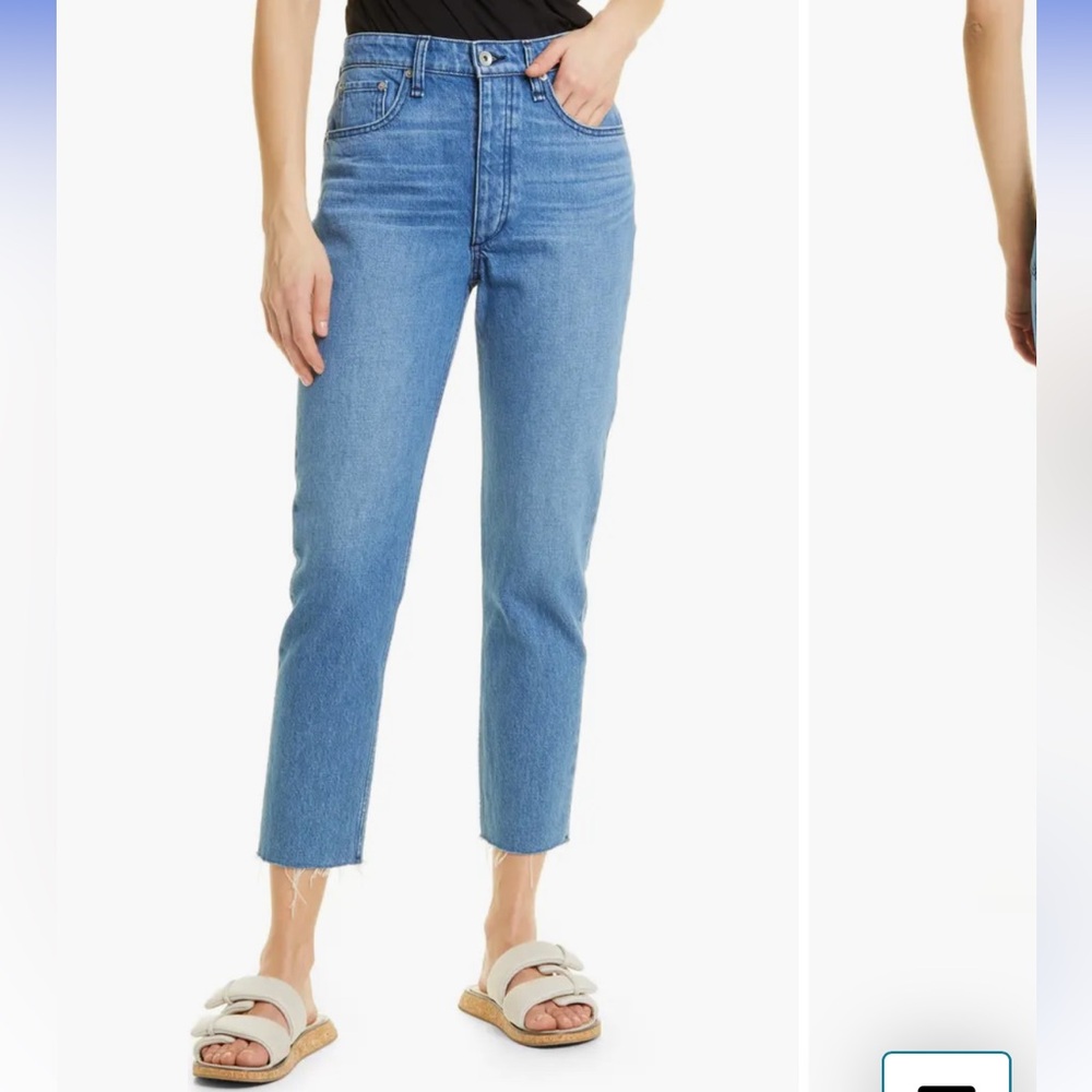 Rag & Bone Nina High Waist Ankle Cigarette Jeans